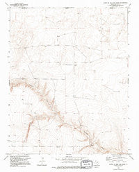 North of Red Cow Draw Texas Historical topographic map, 1:24000 scale, 7.5 X 7.5 Minute, Year 1973