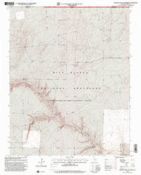 North of Red Cow Draw Texas Historical topographic map, 1:24000 scale, 7.5 X 7.5 Minute, Year 1998