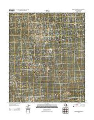 North Cowden NW Texas Historical topographic map, 1:24000 scale, 7.5 X 7.5 Minute, Year 2012