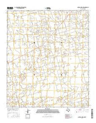 North Cowden NW Texas Current topographic map, 1:24000 scale, 7.5 X 7.5 Minute, Year 2016