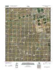 North Curtis Ranch Texas Historical topographic map, 1:24000 scale, 7.5 X 7.5 Minute, Year 2012