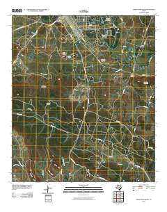 North Fort Hood Texas Historical topographic map, 1:24000 scale, 7.5 X 7.5 Minute, Year 2010