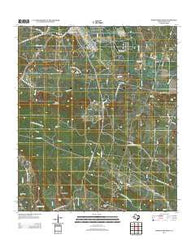 North Fort Hood Texas Historical topographic map, 1:24000 scale, 7.5 X 7.5 Minute, Year 2012