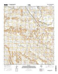 North Fort Hood Texas Current topographic map, 1:24000 scale, 7.5 X 7.5 Minute, Year 2016