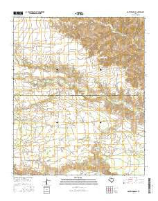 North Windmill Texas Current topographic map, 1:24000 scale, 7.5 X 7.5 Minute, Year 2016