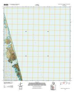 North of Port Isabel NW Texas Historical topographic map, 1:24000 scale, 7.5 X 7.5 Minute, Year 2010