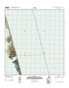 North of Port Isabel NW Texas Historical topographic map, 1:24000 scale, 7.5 X 7.5 Minute, Year 2013