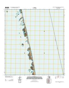 North of Port Isabel SW Texas Historical topographic map, 1:24000 scale, 7.5 X 7.5 Minute, Year 2013