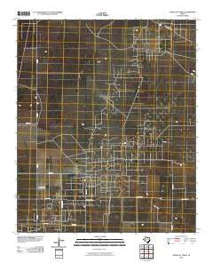 North of Tokio Texas Historical topographic map, 1:24000 scale, 7.5 X 7.5 Minute, Year 2010