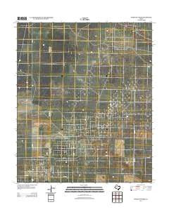 North of Tokio Texas Historical topographic map, 1:24000 scale, 7.5 X 7.5 Minute, Year 2012