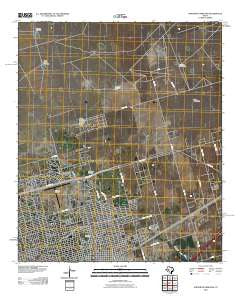 Northeast Midland Texas Historical topographic map, 1:24000 scale, 7.5 X 7.5 Minute, Year 2010