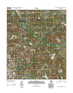 Northeast Palestine Texas Historical topographic map, 1:24000 scale, 7.5 X 7.5 Minute, Year 2013