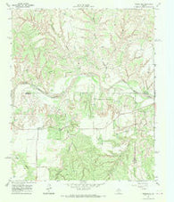 Northfield Texas Historical topographic map, 1:24000 scale, 7.5 X 7.5 Minute, Year 1967