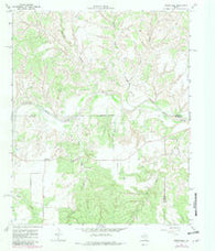 Northfield Texas Historical topographic map, 1:24000 scale, 7.5 X 7.5 Minute, Year 1967