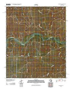 Northfield Texas Historical topographic map, 1:24000 scale, 7.5 X 7.5 Minute, Year 2010