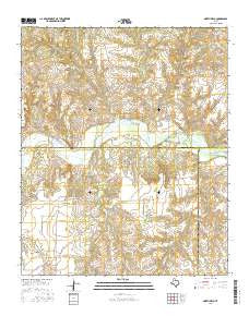 Northfield Texas Current topographic map, 1:24000 scale, 7.5 X 7.5 Minute, Year 2016