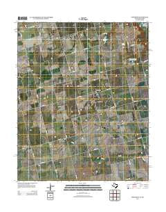 Northside Texas Historical topographic map, 1:24000 scale, 7.5 X 7.5 Minute, Year 2012