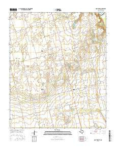 Northside Texas Current topographic map, 1:24000 scale, 7.5 X 7.5 Minute, Year 2016