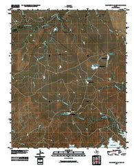 Northwest Lake Kemp Texas Historical topographic map, 1:24000 scale, 7.5 X 7.5 Minute, Year 2010