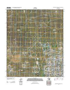 Northwest Midland Texas Historical topographic map, 1:24000 scale, 7.5 X 7.5 Minute, Year 2012