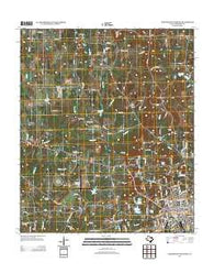 Northwest Palestine Texas Historical topographic map, 1:24000 scale, 7.5 X 7.5 Minute, Year 2013