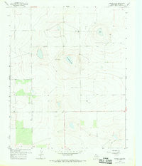 Norton Lake Texas Historical topographic map, 1:24000 scale, 7.5 X 7.5 Minute, Year 1966