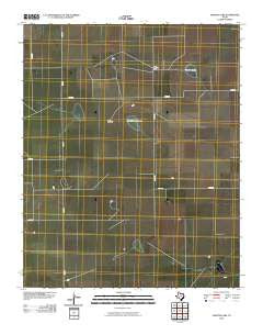 Norton Lake Texas Historical topographic map, 1:24000 scale, 7.5 X 7.5 Minute, Year 2010