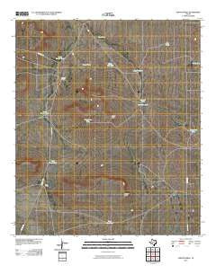 Norton Mesa Texas Historical topographic map, 1:24000 scale, 7.5 X 7.5 Minute, Year 2010