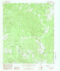 Norwood Texas Historical topographic map, 1:24000 scale, 7.5 X 7.5 Minute, Year 1984