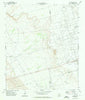 Notrees Texas Historical topographic map, 1:24000 scale, 7.5 X 7.5 Minute, Year 1971