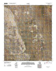 Notrees NW Texas Historical topographic map, 1:24000 scale, 7.5 X 7.5 Minute, Year 2010