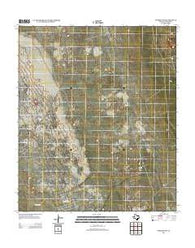 Notrees NW Texas Historical topographic map, 1:24000 scale, 7.5 X 7.5 Minute, Year 2012