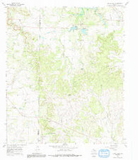 Novice West Texas Historical topographic map, 1:24000 scale, 7.5 X 7.5 Minute, Year 1967