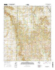Novice West Texas Current topographic map, 1:24000 scale, 7.5 X 7.5 Minute, Year 2016