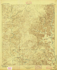 Nueces Texas Historical topographic map, 1:125000 scale, 30 X 30 Minute, Year 1896