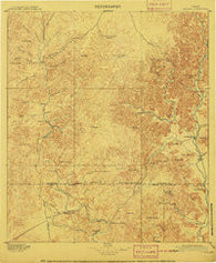 Nueces Texas Historical topographic map, 1:125000 scale, 30 X 30 Minute, Year 1896