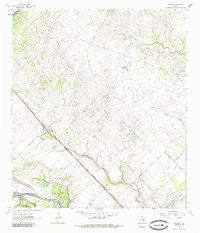 Nursery Texas Historical topographic map, 1:24000 scale, 7.5 X 7.5 Minute, Year 1963