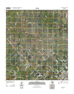 Nursery Texas Historical topographic map, 1:24000 scale, 7.5 X 7.5 Minute, Year 2013