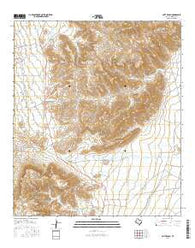 Nutt Ranch Texas Current topographic map, 1:24000 scale, 7.5 X 7.5 Minute, Year 2016