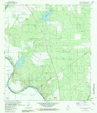 O'Keefe Lake Texas Historical topographic map, 1:24000 scale, 7.5 X 7.5 Minute, Year 1979