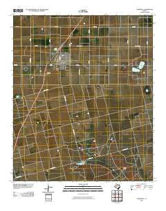 O'Donnell Texas Historical topographic map, 1:24000 scale, 7.5 X 7.5 Minute, Year 2010