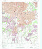 Oak Cliff Texas Historical topographic map, 1:24000 scale, 7.5 X 7.5 Minute, Year 1958