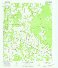 Oak Grove Texas Historical topographic map, 1:24000 scale, 7.5 X 7.5 Minute, Year 1950
