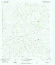Oak Hills South Texas Historical topographic map, 1:24000 scale, 7.5 X 7.5 Minute, Year 1983