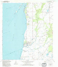 Oak Island Texas Historical topographic map, 1:24000 scale, 7.5 X 7.5 Minute, Year 1994