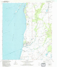 Oak Island Texas Historical topographic map, 1:24000 scale, 7.5 X 7.5 Minute, Year 1994