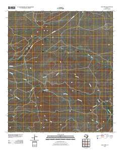 Oak Creek Texas Historical topographic map, 1:24000 scale, 7.5 X 7.5 Minute, Year 2010
