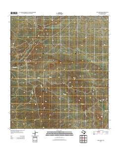 Oak Creek Texas Historical topographic map, 1:24000 scale, 7.5 X 7.5 Minute, Year 2012