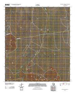 Oak Hills North Texas Historical topographic map, 1:24000 scale, 7.5 X 7.5 Minute, Year 2010