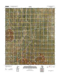 Oak Hills North Texas Historical topographic map, 1:24000 scale, 7.5 X 7.5 Minute, Year 2012